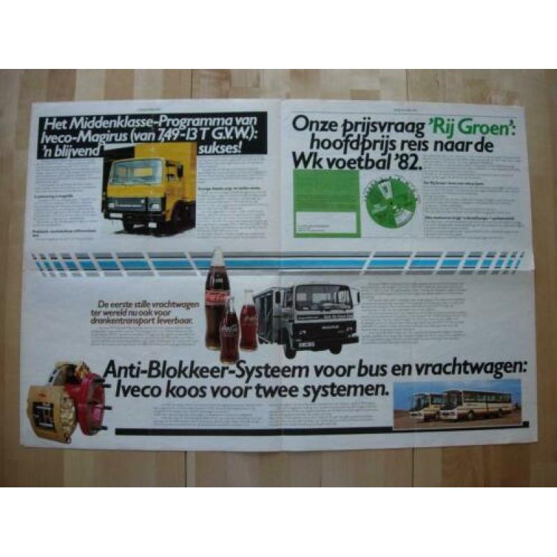Iveco / Magirus / Fiat Nieuws Maandblad Januari 1982