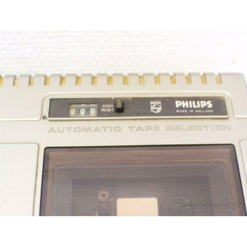 Philips vintage Stereo cassettedeck 83876