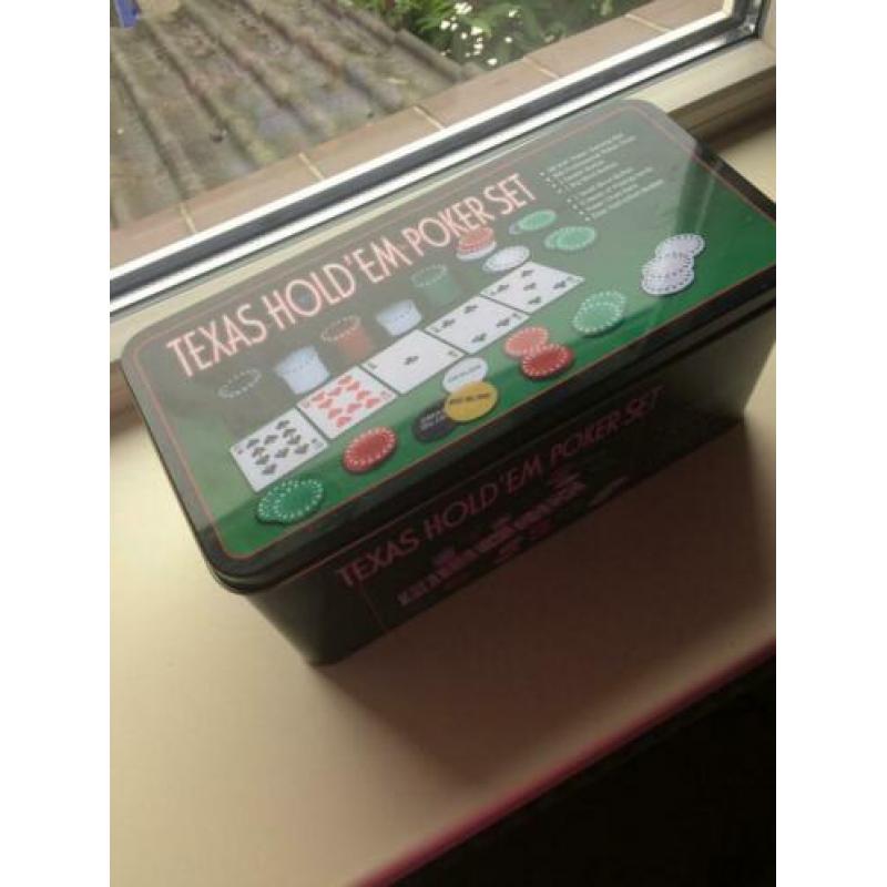 Nieuwe Pokerset