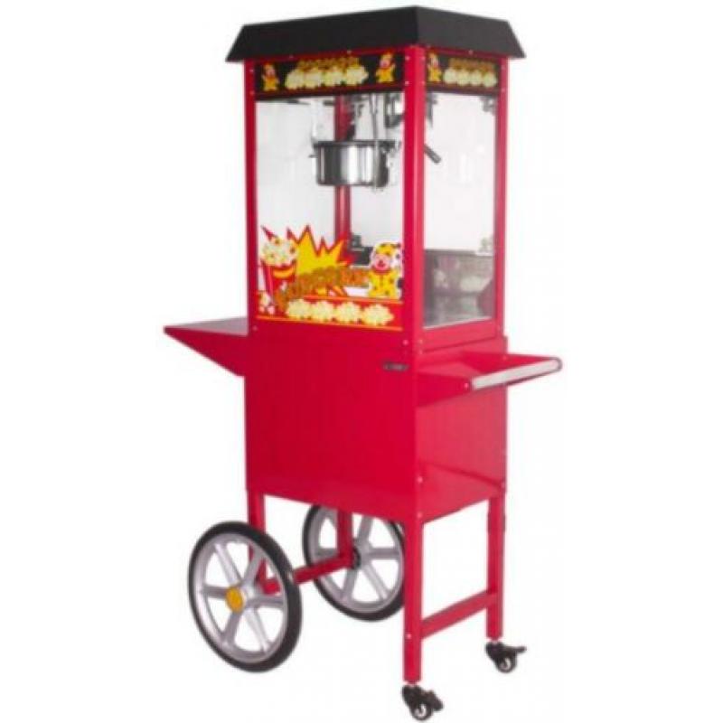 Suikerspin en popcornmachines poffertjes rad van fortuin