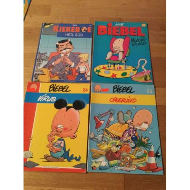 Partijtje stripboeken 50 stuks diverse titels