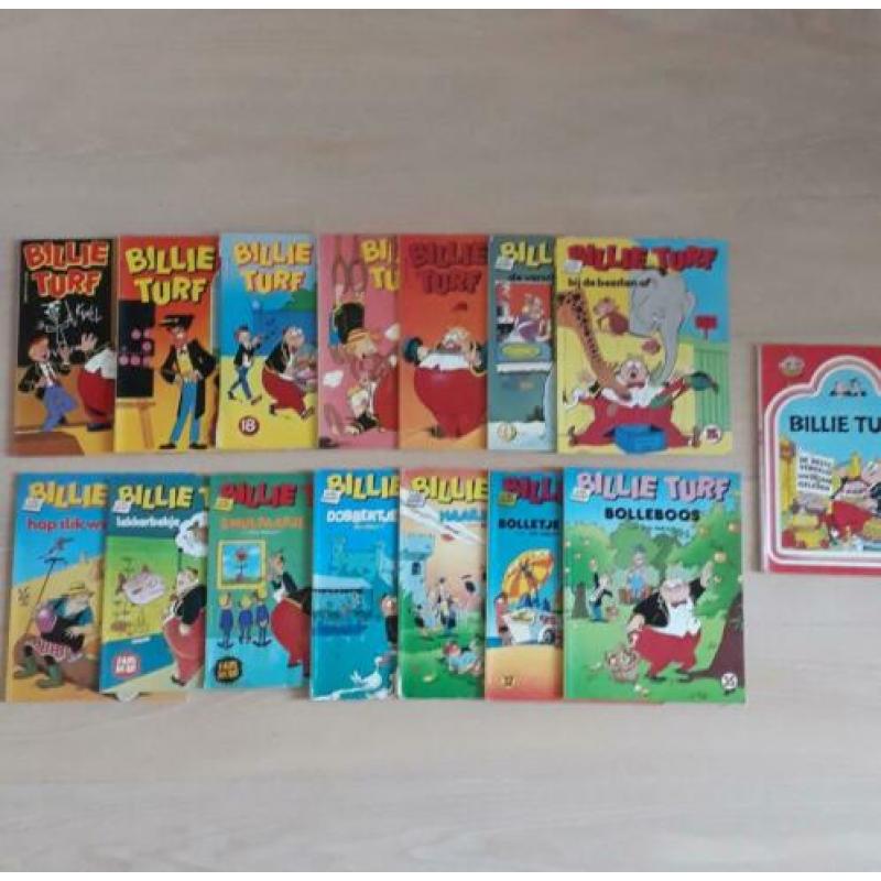 Billy Turf stripboeken 15 stuks