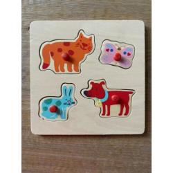 Diverse houten puzzels