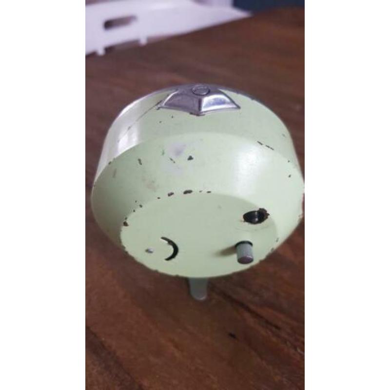 Vintage lichtgroene wekker