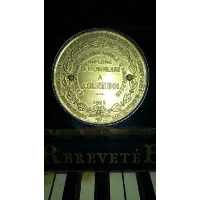 Guenther piano verticale / upright - zeer oud en stijlvol