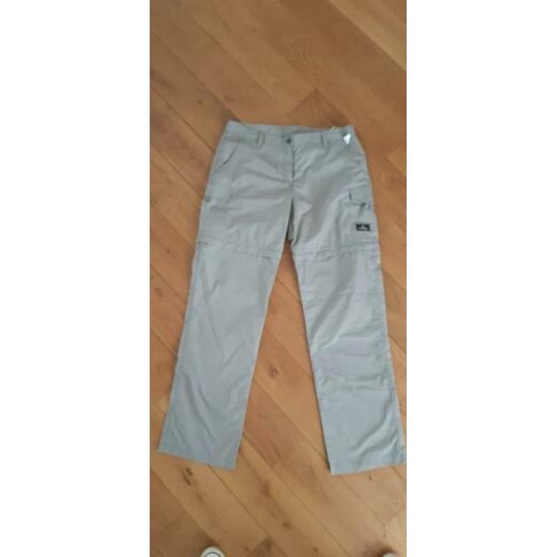 NOMAD afritsbroek licht grijs maat 44