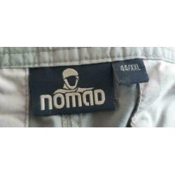 NOMAD afritsbroek licht grijs maat 44