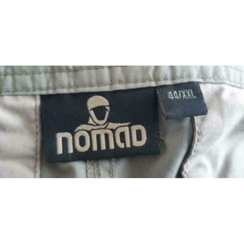 NOMAD afritsbroek licht grijs maat 44