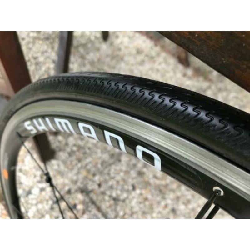 Shimano Dura Ace WH-7700 voorwiel + Michelin buitenband