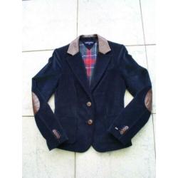 NIEUW !!! - TOMMY HILFIGER jasje mt. 38 met leren details