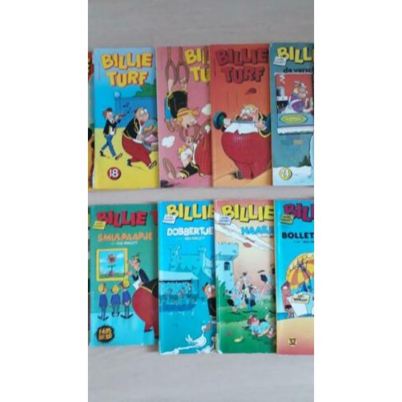 Billy Turf stripboeken 15 stuks