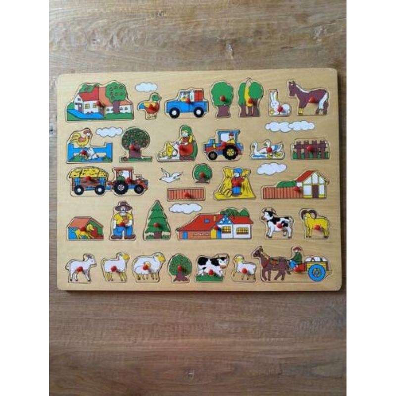 Diverse houten puzzels