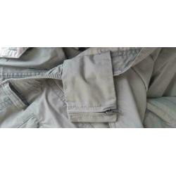 NOMAD afritsbroek licht grijs maat 44