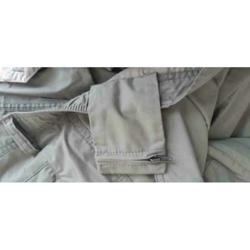 NOMAD afritsbroek licht grijs maat 44