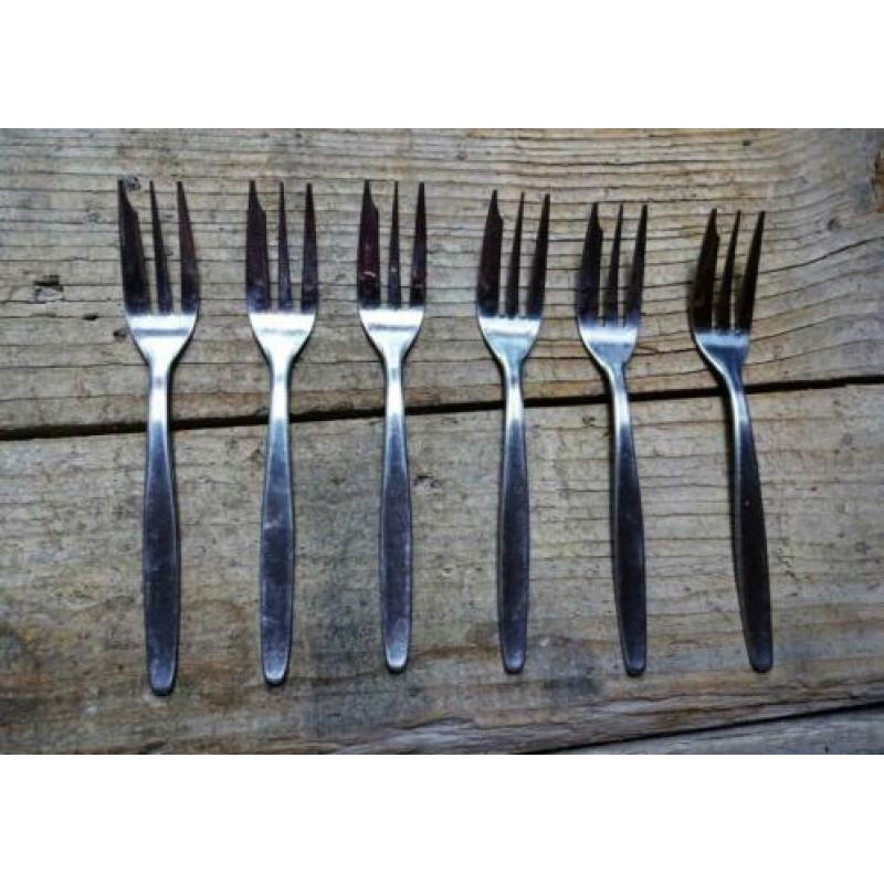 6 Gebaks vorkjes Amefa