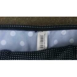 Bikini slip van O’Neill ,nieuw,mt 42 zwart met witte stip e
