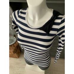 Gestreepte top van Outfitters Nations maat XS