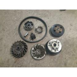 Complete overbrenging Peugeot Looxor 16 inch koppeling vario