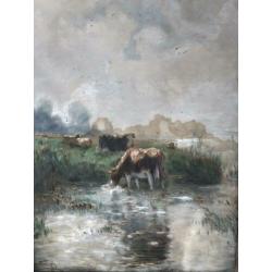 Jan Vrolijk schilderij, Haagse school
