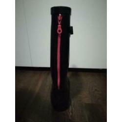 Fashion regenlaars met rits
