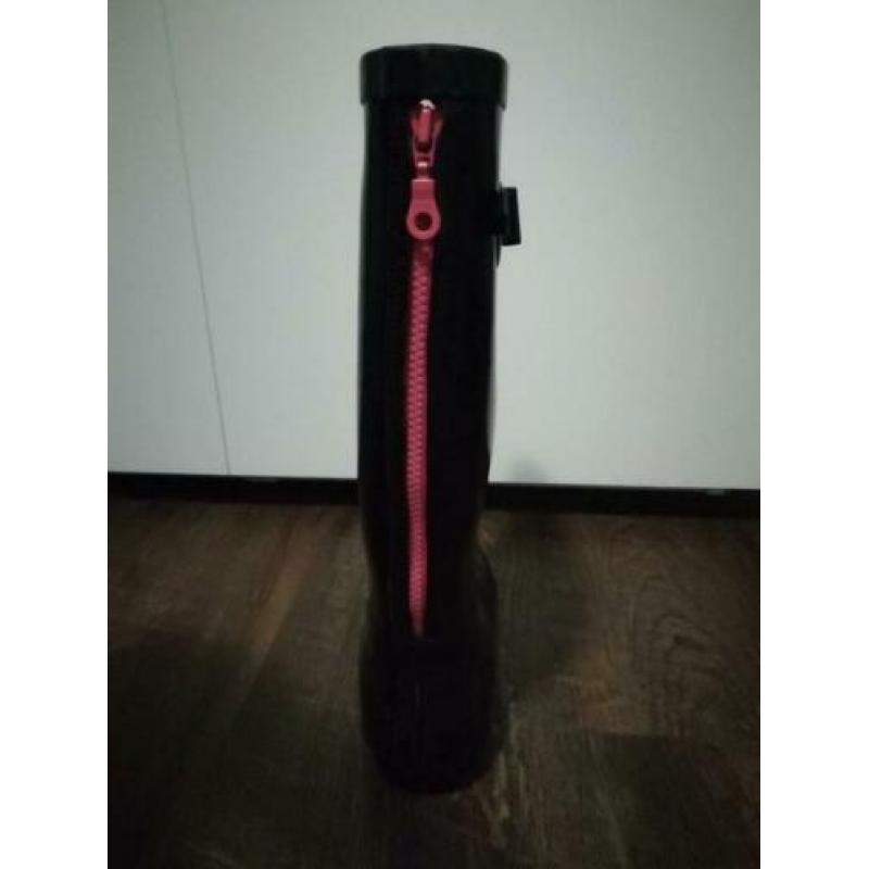 Fashion regenlaars met rits