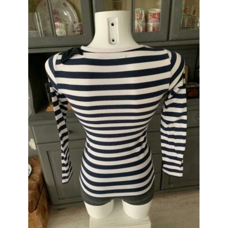 Gestreepte top van Outfitters Nations maat XS