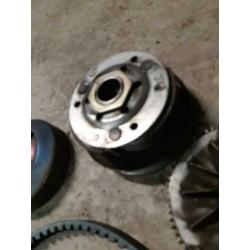 Complete overbrenging Peugeot Looxor 16 inch koppeling vario