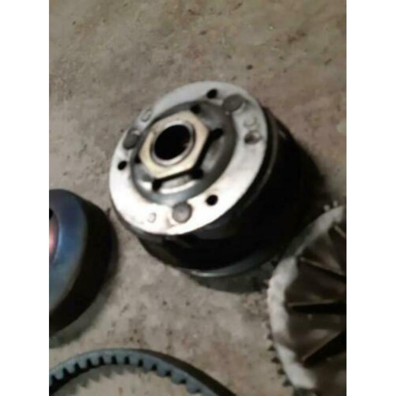 Complete overbrenging Peugeot Looxor 16 inch koppeling vario