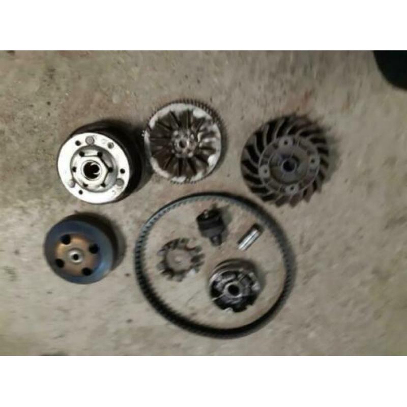 Complete overbrenging Peugeot Looxor 16 inch koppeling vario