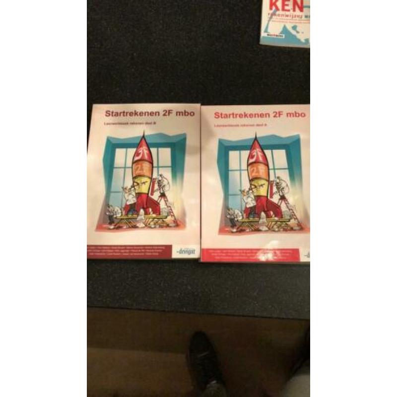 MBO boeken: startrekenen 2F, nederlands, leren & loopbaan
