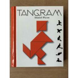 Boek Tangram, puzzel met stenen