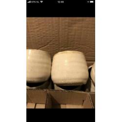Bloempotten keramiek 33 stuks