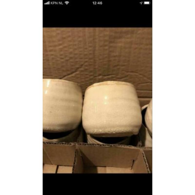 Bloempotten keramiek 33 stuks