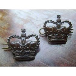UK - 2 Engelse Crown insignes