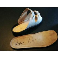 Dames sandaal wit Vivo by solid, maat 6 (39)