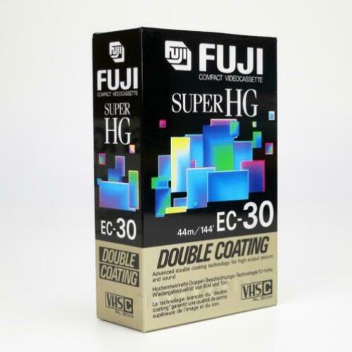 10 x Fuji SHG EC-30 VHS-C VHSC VHS Compact 30 min - Nieuw