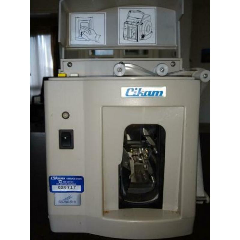 bankbiljetten banderol machine Musashi Tellac PA-30