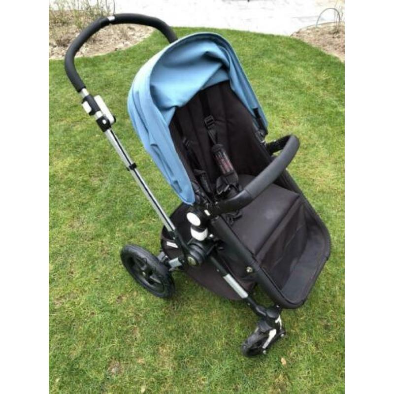 Bugaboo Cameleon 3 Petrol blue zwart