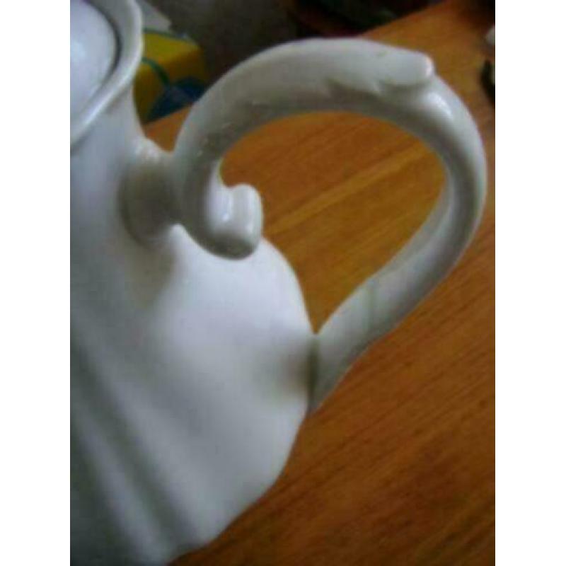 K+A krautheim selb bavaria koffiepot wit hoogte 25 cm