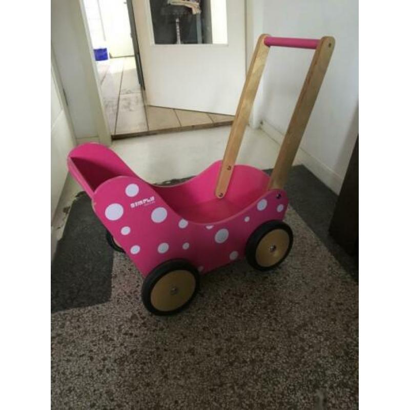 Poppenwagen 2 stuks