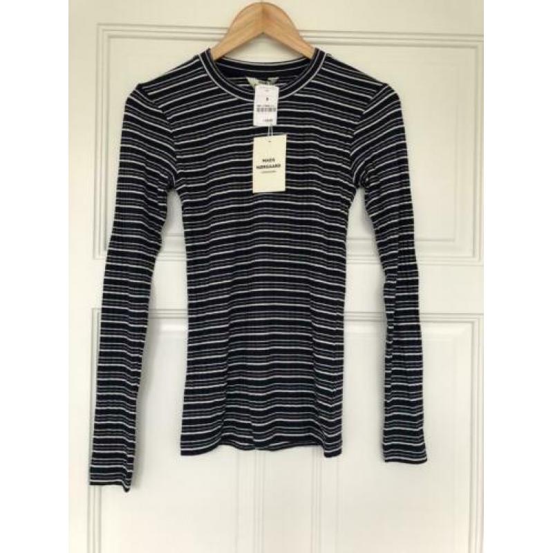 Mads Nørgaard top XS S blauw