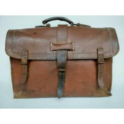 Oude schooltas, mooie patine