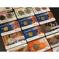 SET 7 Verzameling coincards Holland Coincards en meer