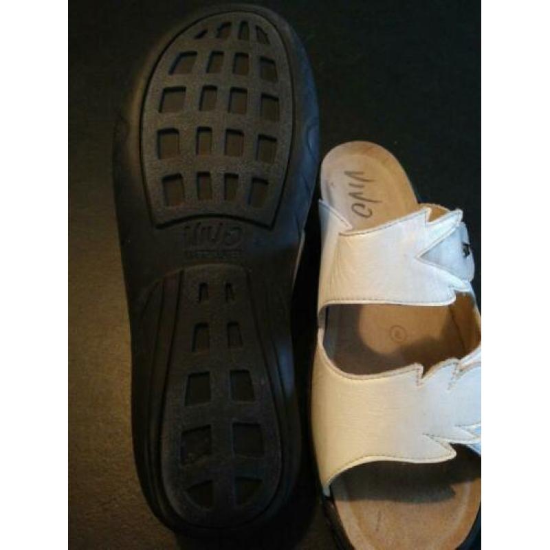 Dames sandaal wit Vivo by solid, maat 6 (39)