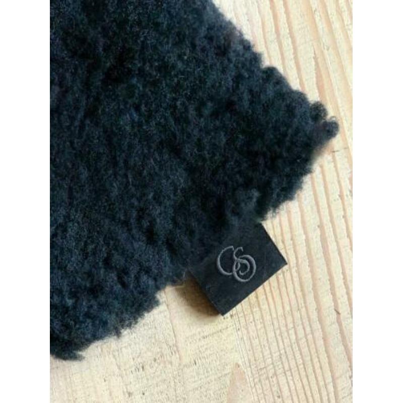 CSO lamsvel singelbontje / singelhoes 60CM zwart