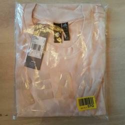 Team Adidas shirt beige maat L nieuw