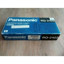 Vintage Panasonic cassetterecorder RQ-2102