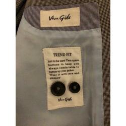Prachtig Van Gils kostuum - maat 50 - 100% wol - luxe stof
