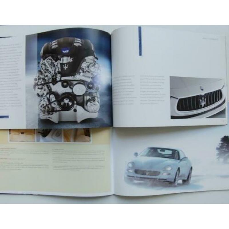 Maserati Ghibli Gransport Coupe brochure folder autofolder