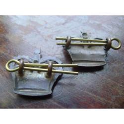 UK - 2 Engelse Crown insignes